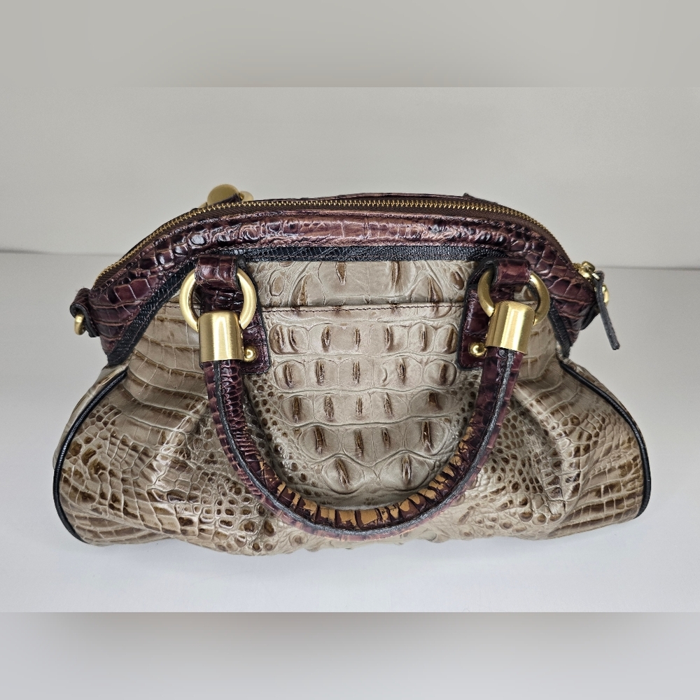 Brahmin Melbourne Lisa Dome Satchel!